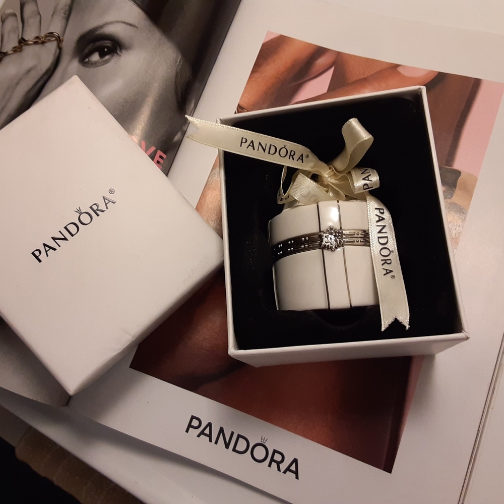 PANDORA 2018 JARED COLLECTION ORNAMENT TRINKET BOX